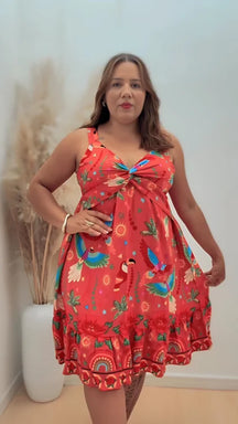 VESTIDO LUANA PLUS SIZE (NOVOS TAMANHOS DISPONIVEIS)