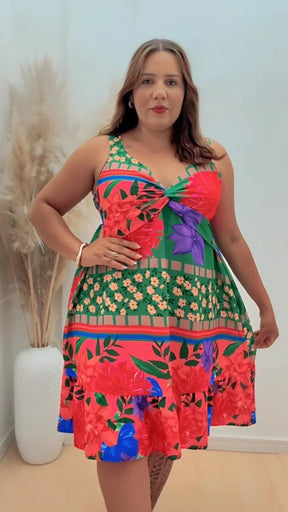 VESTIDO LUANA PLUS SIZE (NOVOS TAMANHOS DISPONIVEIS)