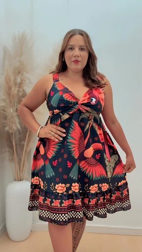 VESTIDO LUANA PLUS SIZE (NOVOS TAMANHOS DISPONIVEIS)